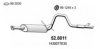 SUZUK 1430077E30 Middle-/End Silencer